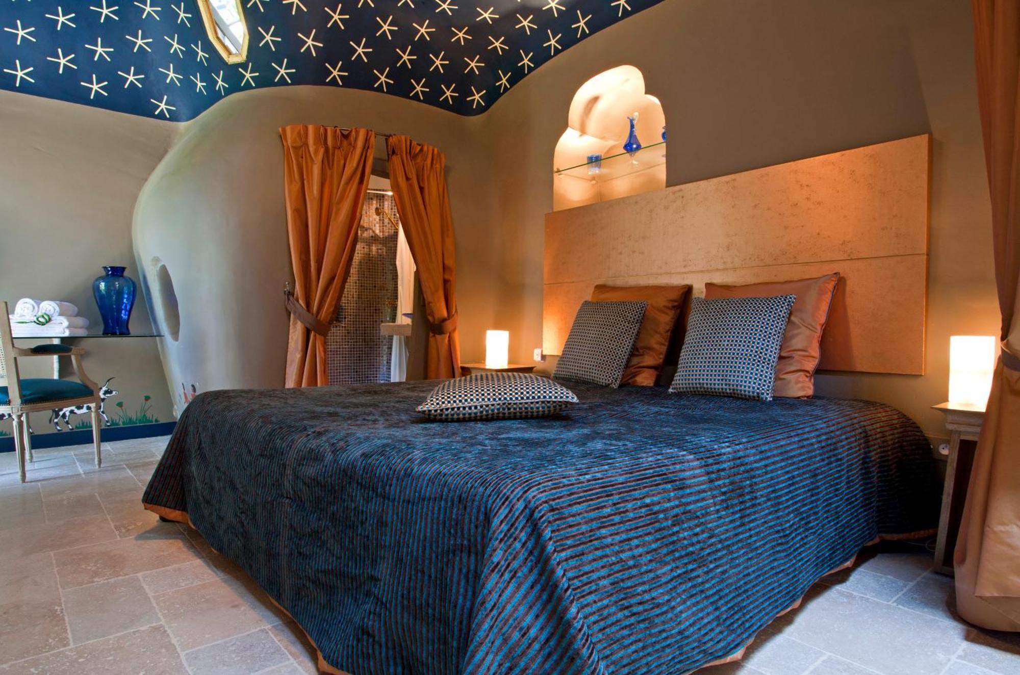 Le Castellas Hotel & Spa - Teritoria Collias 外观 照片